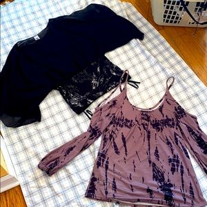 Exposed Shoulder Top Bundle